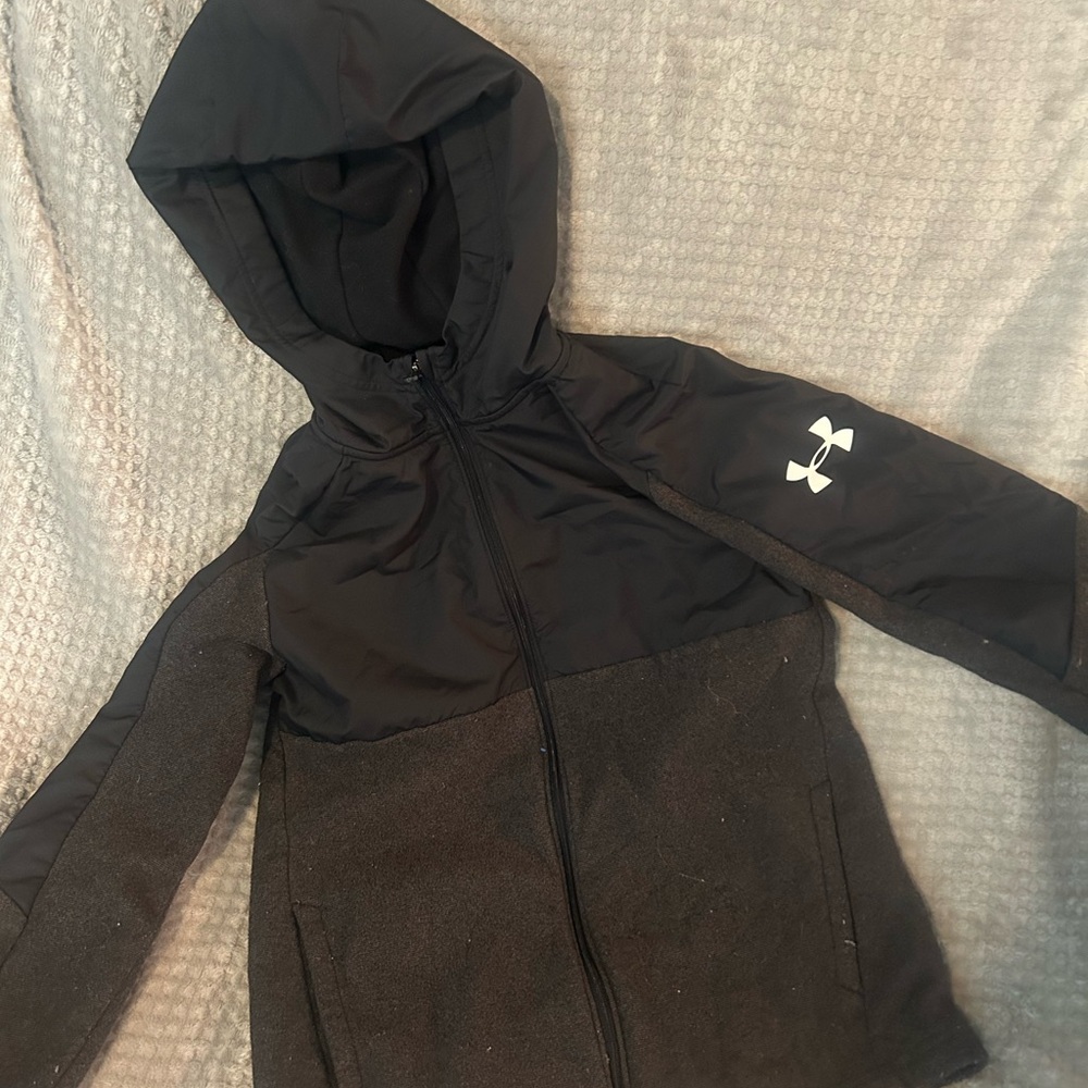 Under Armour Black Full-Zip Hoodie